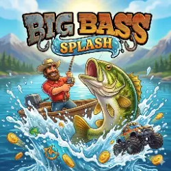 Big Bass Splash slot game at Cazeus Casino for United Kingdom review page
